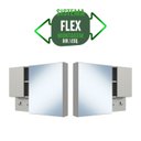 Ver imagem 5 de Armario para Banheiro com Espelho 02 Portas 80cm Arenas Proddy