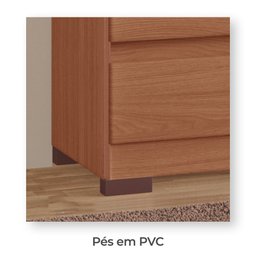 Guarda-roupas Panamá 100% Mdf Tuboarte 6 Portas 6 Gavetas e Espelho - 5