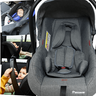 Cadeirinha para Carro Bebe Conforto Passear Baby Aconchego Cinza - 2