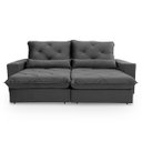 Ver imagem 2 de Sofá Reclinável 3 Lugares 230 Cm Nebraska