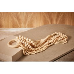 Colar Decorativo de Mesa, Parede ou Porta Madeira 70cm 15953 Mart - 2
