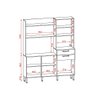 Cozinha Ravena - 5 Portas 2 Gavetas com Espaço para Micro-ondas - Kits Paraná - 5