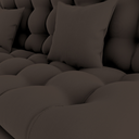 Ver imagem 7 de Sofa Cama 2 Lugares 185 Cm Duda Veludo Light B255 Marrom Milani Store