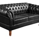 Ver imagem 4 de Sofá 2 Lugares Decoração Sara Recepção Dom Pedro Chesterfield Verde