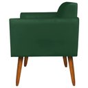 Ver imagem 7 de Poltrona Namoradeira Decorativa Isabella Pés Palito Madeira Suede Verde - Gran Belo