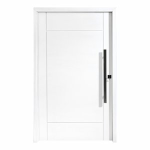 Porta Pivotante Maciça 214x127cm Eucalipto Pm95 Clean Cruzeiro Portas Fundo Primer