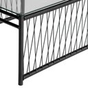 Ver imagem 3 de Conjunto 4 Peças em Aço Carbono e Fibra Sintética Córdova Preto Preto