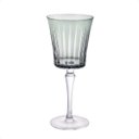 Ver imagem 2 de Conjunto Taça em Vidro para Vinho Âmbar Lapidada