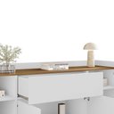 Ver imagem 5 de Aparador Buffet Future Branco com Cinamomo - Bechara