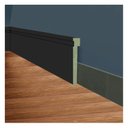 Ver imagem 2 de Rodapé de MDF Frisado de Sobrepor 12cm x 2,40m Rende 2,4 Metros Moldufama 1202