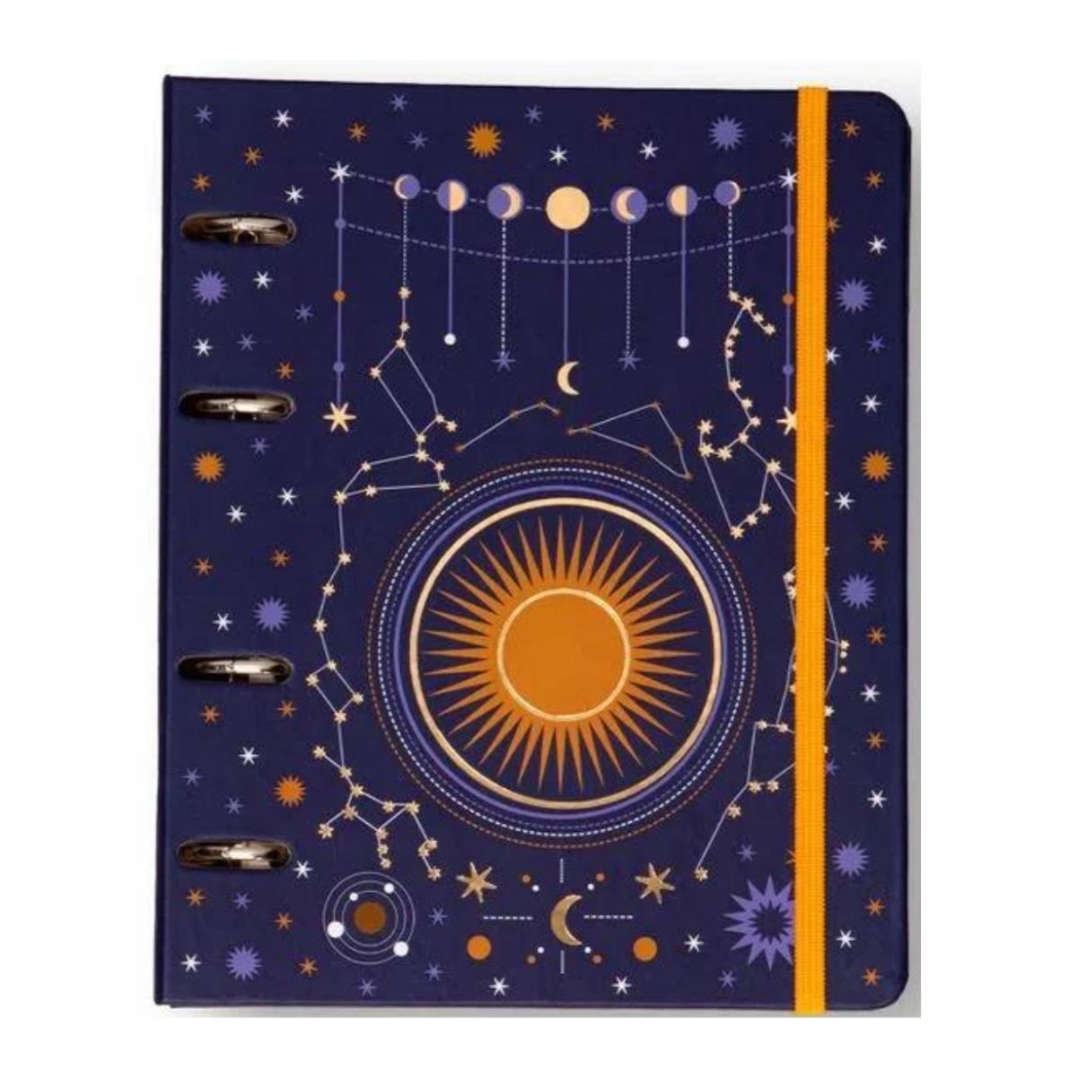 Caderno Criativo Argolado A5 Office Duo Astral Carta Solar Cicero - 1