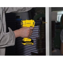 Parafusadeira/furadeira Stanley 12v Bivolt sem Fio com 2 Baterias e Maleta - 3