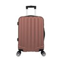 Ver imagem 1 de Mala de Bordo Abs 4 Rodas Adventure Fortt Rose Gold - Mab01-re