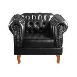 Conjunto Sofá Chesterfield 2 Lugares 2 Poltronas Dom Pedro - 7