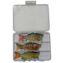 Ver imagem 6 de Isca Artificial 3 Peixe Pescaria Pesca Alto Realismo Captura Camping Robalo Lambari Rio Mar Lagoa