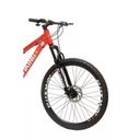 Ver imagem 3 de Bicicleta Viking Aro 26 Câmbios Importados 21v Aero Vermelho
