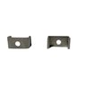 Kit 50 Perfil de Led Reforçado Sobrepor 17x14mm Barra 2m para Fita de Led Pasilux:preto - 7