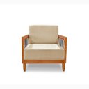 Ver imagem 6 de Poltrona Bex Corda Náutica Linho