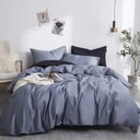 Ver imagem 3 de JOGO DE CAMA CASAL COMUM 7 PÇ COMPLETO EDREDOM 240X240CM