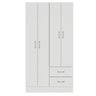 Guarda-roupa 4 Portas 2 Gavetas - 3