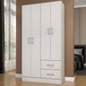 Guarda-roupa 4 Portas 2 Gavetas - 1