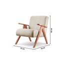 Ver imagem 4 de Poltrona Braço de Madeira Laguna