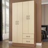 Guarda-roupa 4 Portas 2 Gavetas - 1