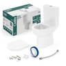 Kit Bacia com Caixa Acoplada e Assento e Ducha Higiênica com Derivação e Papeleira Celite - 4