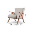 Ver imagem 4 de Poltrona Braço de Madeira Laguna