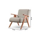 Ver imagem 4 de Poltrona Braço de Madeira Laguna