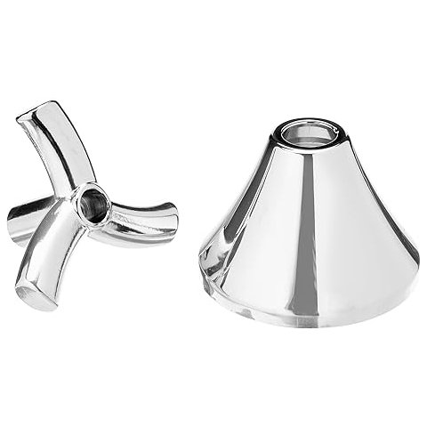 Acabamento Metal Registro Base Primor 1/2 - 3/4 e 1 Docol Acabamento Brilhante Cor Cromado