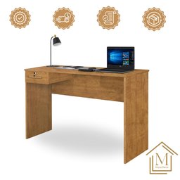 Escrivaninha Home Office Jaspe Cor:ipe Mesa de Estudo e Trabalho Mizza Decor - 6