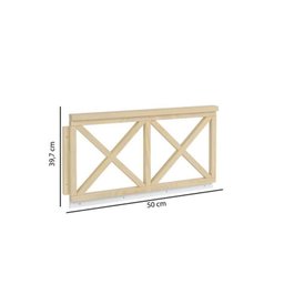  Beliche Infantil Montessoriano Garden com Escada Lateral e Proteção Casinha Janela, Grade X com LED Casatema - 19