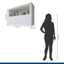 Ver imagem 4 de Armário Aéreo para Cozinha 120cm