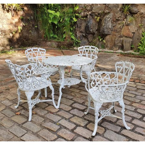 CONJUNTO DE VARANDA JARDIM MESA CADEIRA FAZENDA DECORAÇÃO PRONTO ARTES DECORAÇÃO DE JARDIM