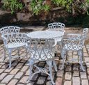 Ver imagem 2 de CONJUNTO DE VARANDA JARDIM MESA CADEIRA FAZENDA DECORAÇÃO PRONTO ARTES DECORAÇÃO DE JARDIM