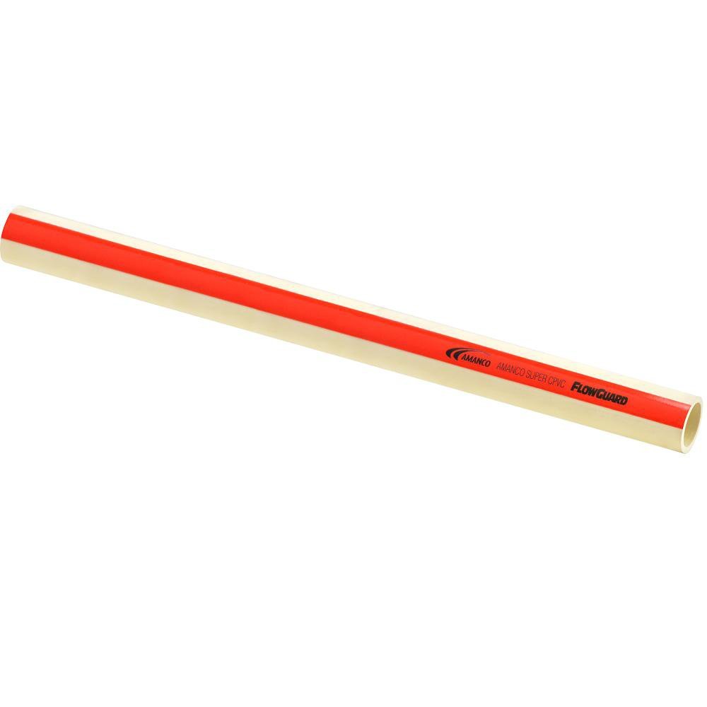 Tubo Super Cpvc Flowguard 73 Mm (3 Metros) Amanco - 1