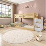 Beliche Infantil Montessoriana Escada Lateral Grade Dupla com LED Garden Casatema MadeiraOriginals - 1