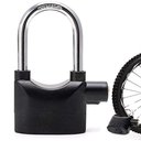 Ver imagem 2 de Cadeado Sonoro com Alarme 110db 2 em 1 Haste Longa Moto Bike