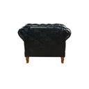 Ver imagem 6 de Conjunto 2 Poltronas Chesterfield Dom Pedro Decoração Sala Recepção Retrô Preto