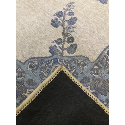 Tapete Sala Tabriz Azul 300x400 Cm Tipo Belga Persa Classico - 3