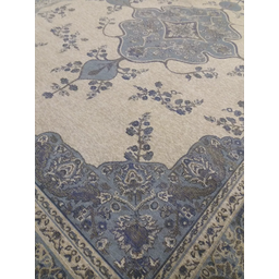 Tapete Sala Tabriz Azul 300x400 Cm Tipo Belga Persa Classico - 4