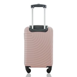 Kit Mala de Bordo Viagem 10kg Rodas 360º Rígida Abs Cadeado Segredo Gladiador A7mb com Mochila Execu - 4