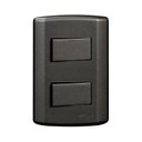 Ver imagem 1 de Interruptor de 2 Teclas Simples, Modular, com Placa 4x2 e Suporte