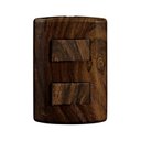 Ver imagem 1 de Interruptor de 2 Teclas Simples, Modular, com Placa 4x2 e Suporte