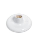 Ver imagem 1 de Plafon Redondo de Sobrepor 100w Bocal Porcelana E27