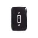 Ver imagem 1 de Interruptor de 1 Tecla Simples com Placa 4x2