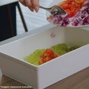 Ver imagem 4 de 2 Travessas Brancas de Plástico 4,8L Saladeira Servir Massas Buffet Uno Coza