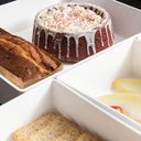 Ver imagem 2 de 2 Travessas Brancas de Plástico 4,8L Saladeira Servir Massas Buffet Uno Coza