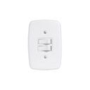Ver imagem 1 de Interruptor de 2 Teclas Simples com Placa 4x2